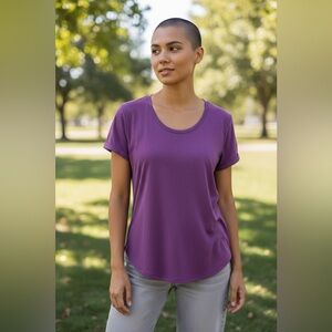 (32 degrees) cool active Purple Top